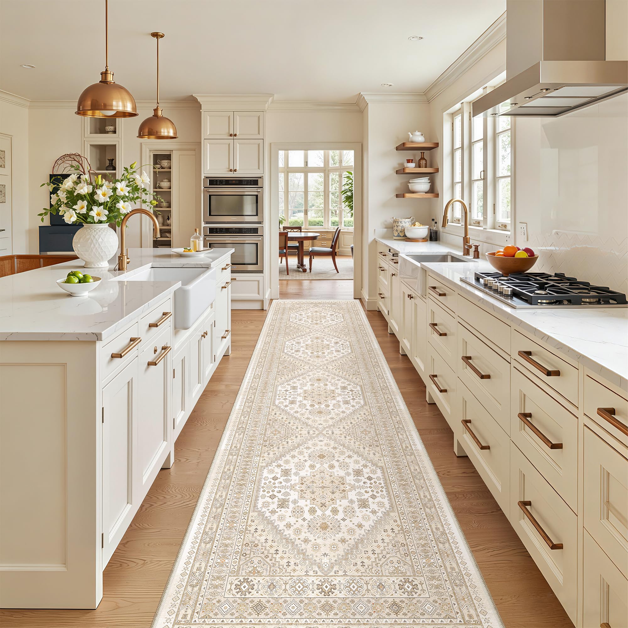 zesthome Area Rugs - Non-Slip Washable Rug