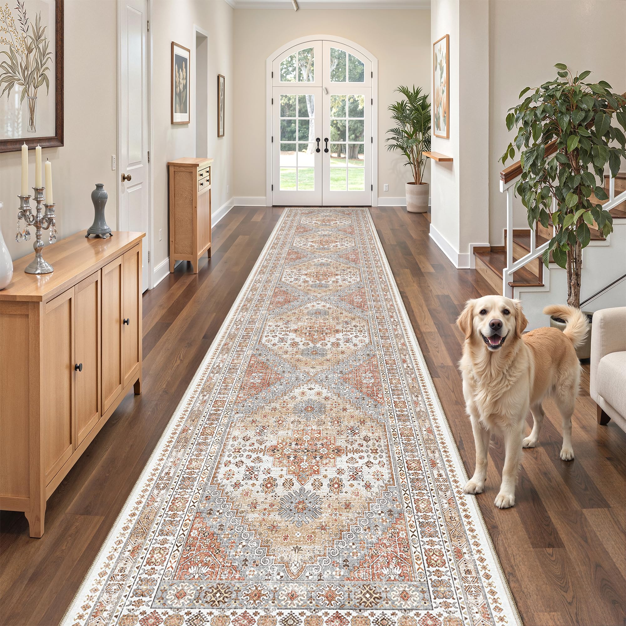 zesthome Area Rugs - Non-Slip Washable Rug