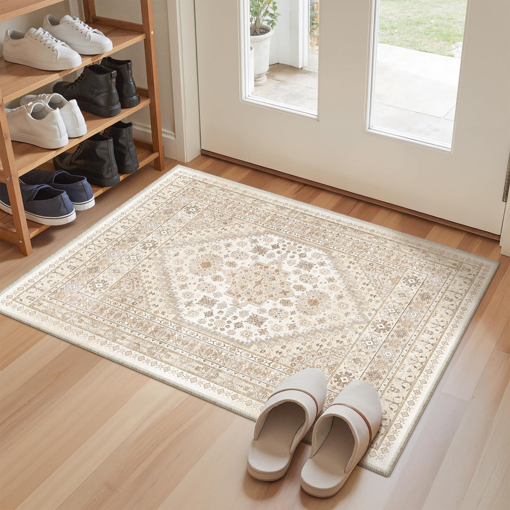 zesthome Area Rugs - Non-Slip Washable Rug