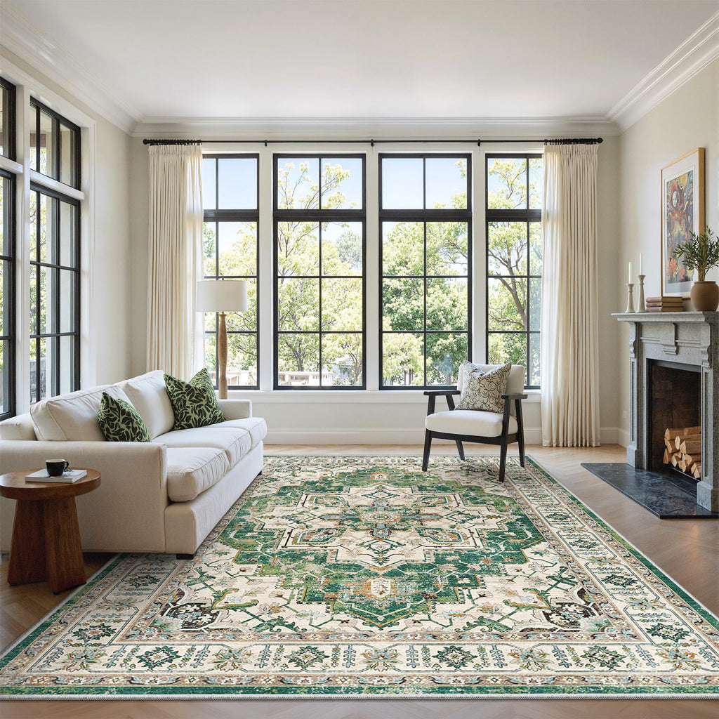 zesthome Area Rugs - Non-Slip Washable Rug