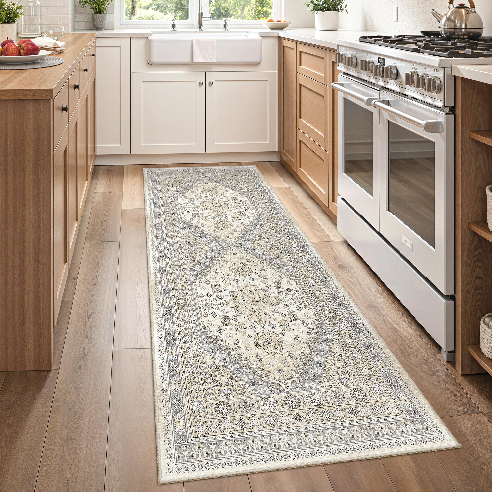 zesthome Area Rugs - Non-Slip Washable Rug