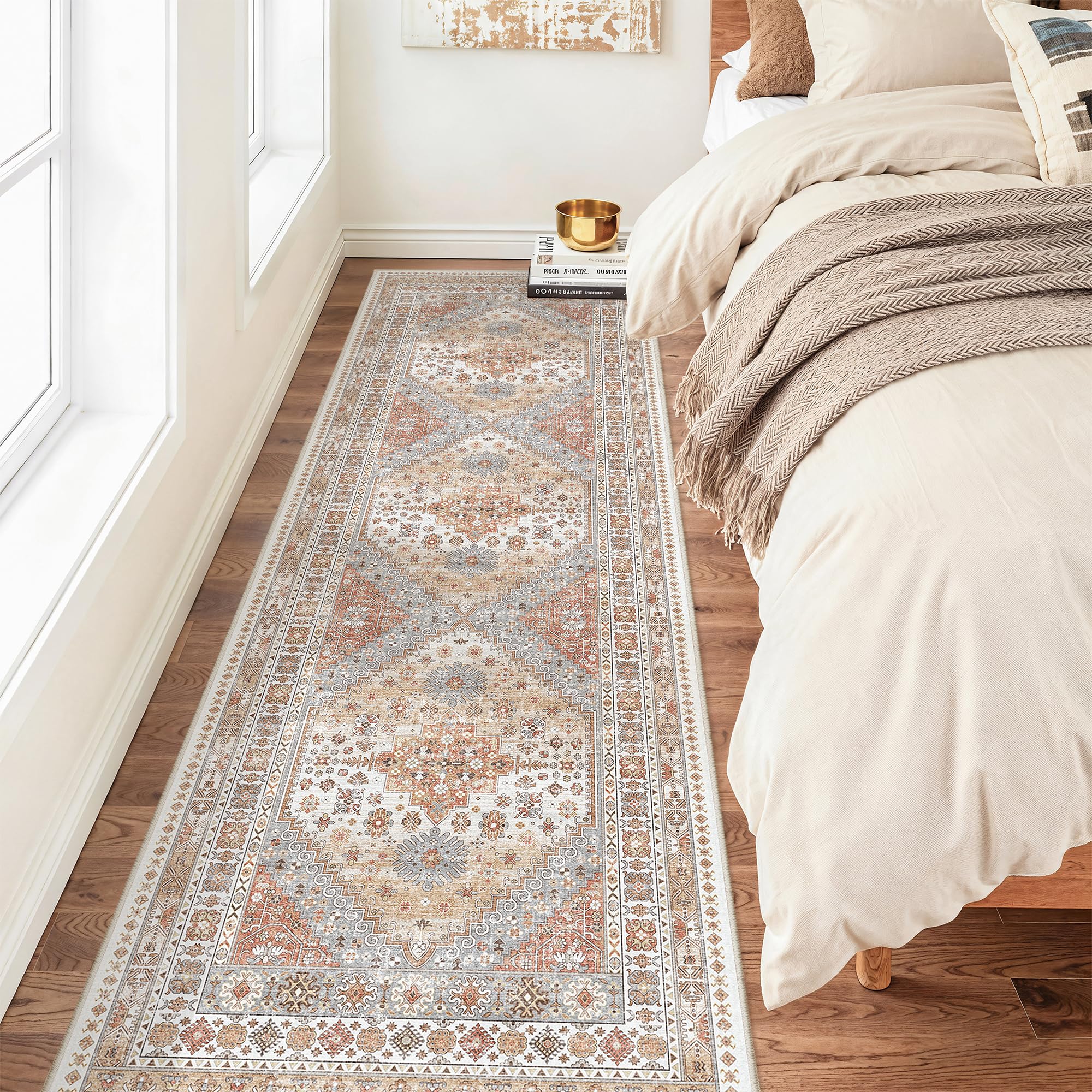 zesthome Area Rugs - Non-Slip Washable Rug