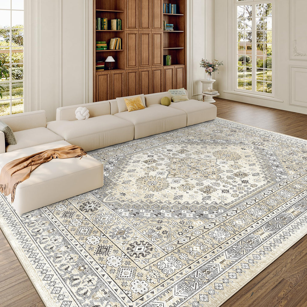zesthome Area Rugs - Non-Slip Washable Rug