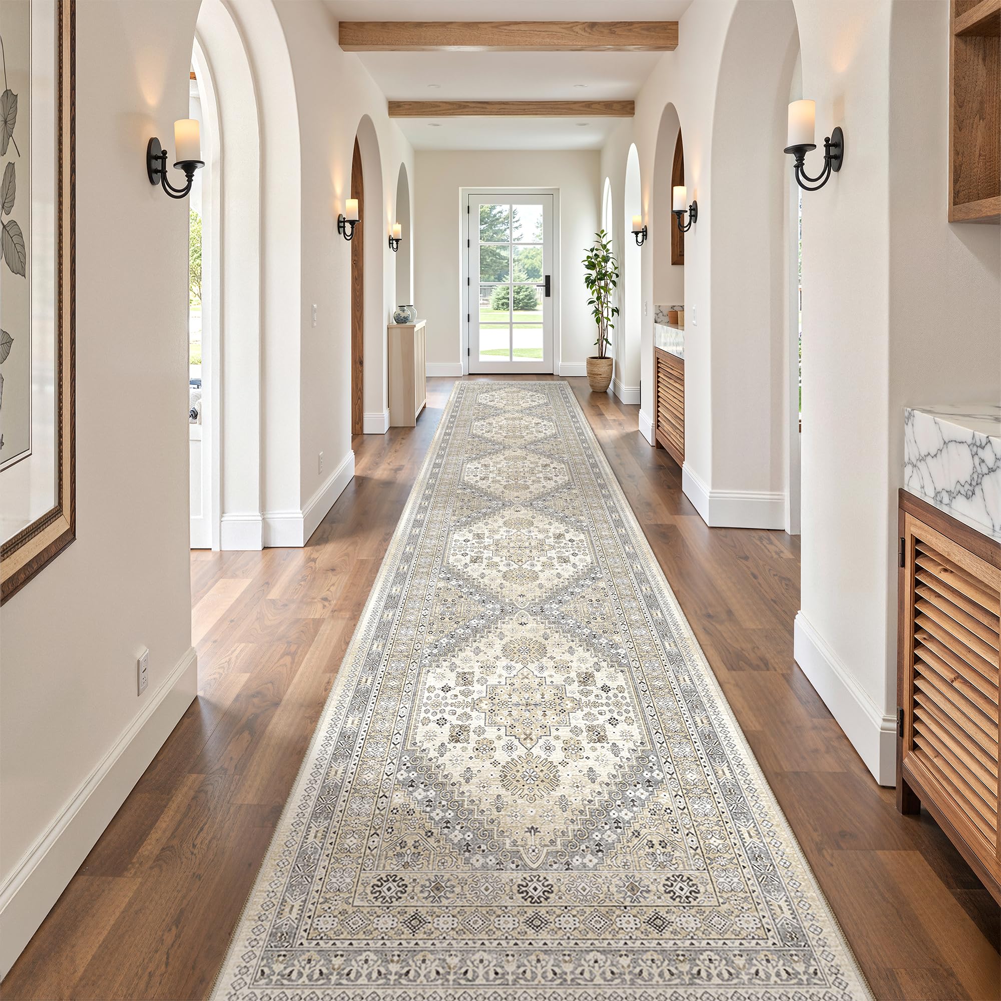 zesthome Area Rugs - Non-Slip Washable Rug