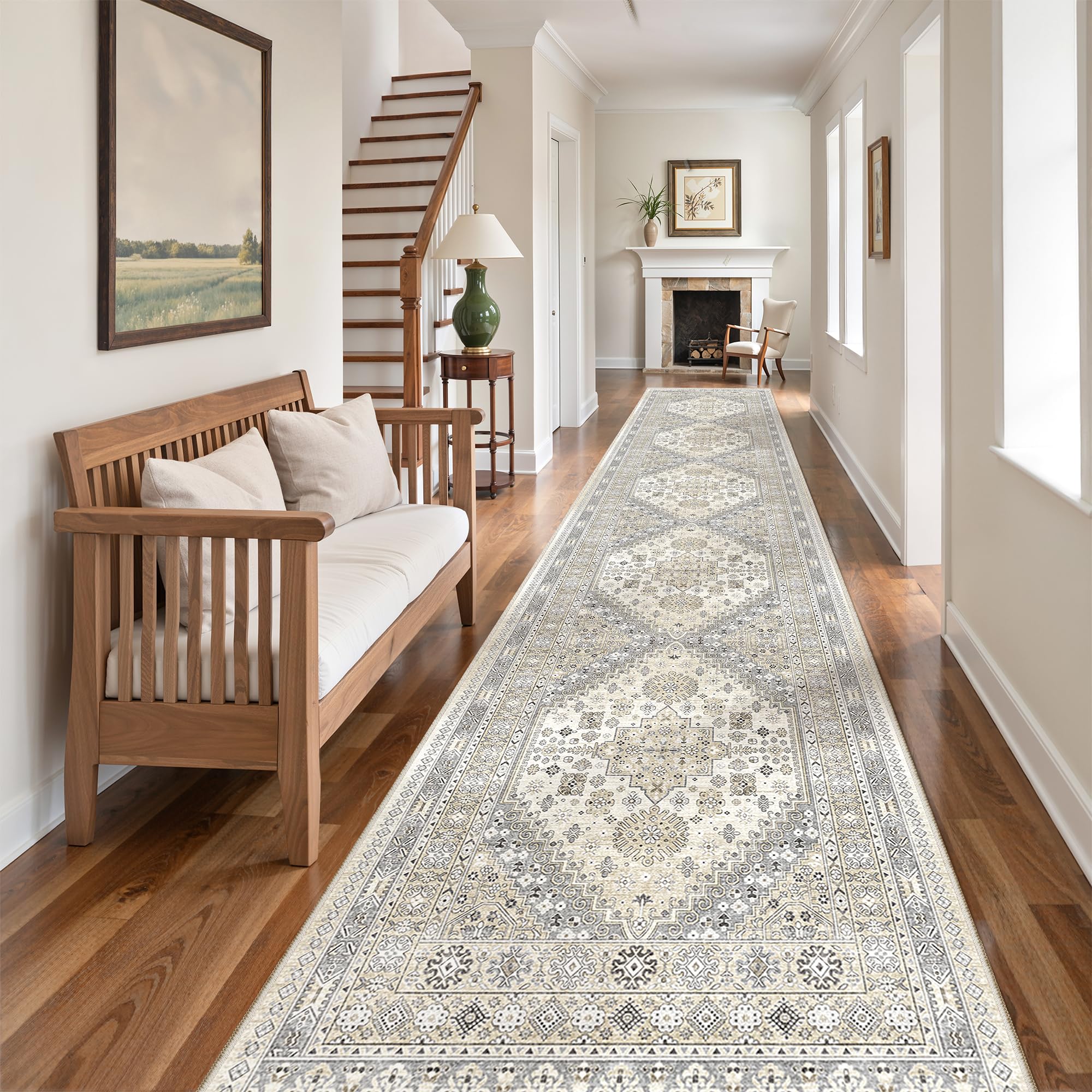 zesthome Area Rugs - Non-Slip Washable Rug