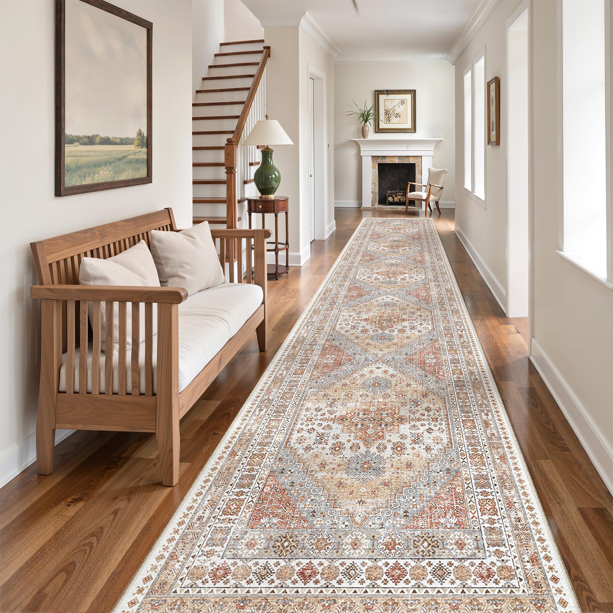 zesthome Area Rugs - Non-Slip Washable Rug