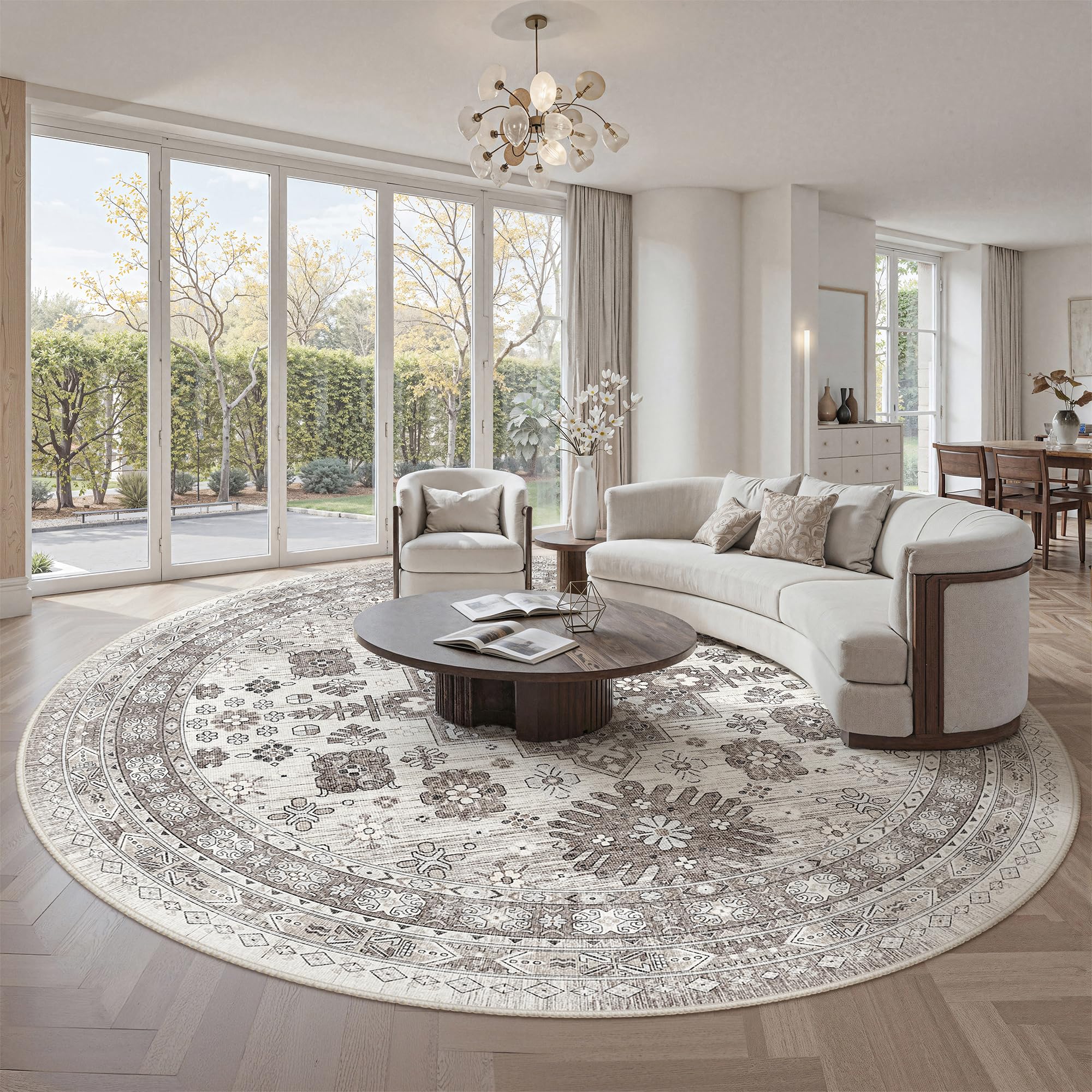 zesthome Area Rugs - Non-Slip Washable Rug