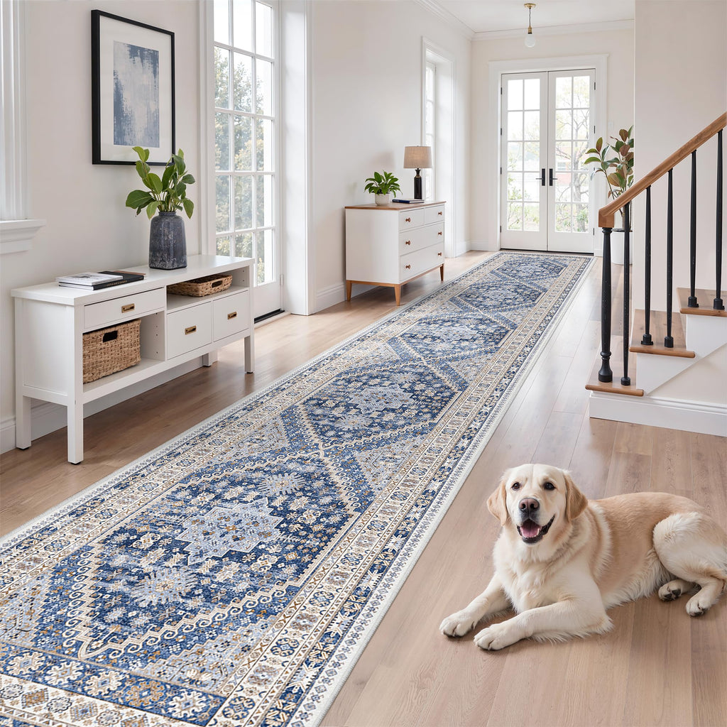zesthome Area Rugs - Non-Slip Washable Rug