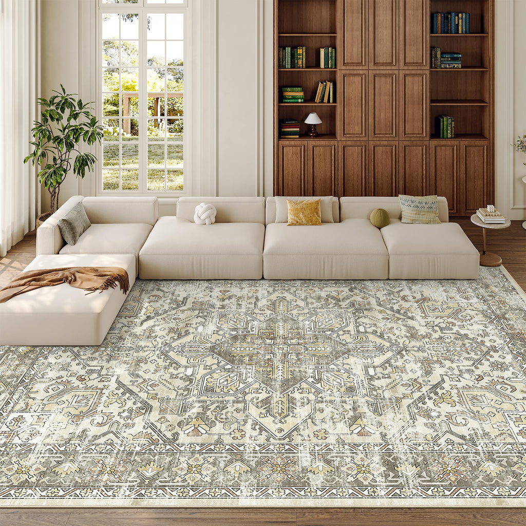 zesthome Area Rugs - Non-Slip Washable Rug