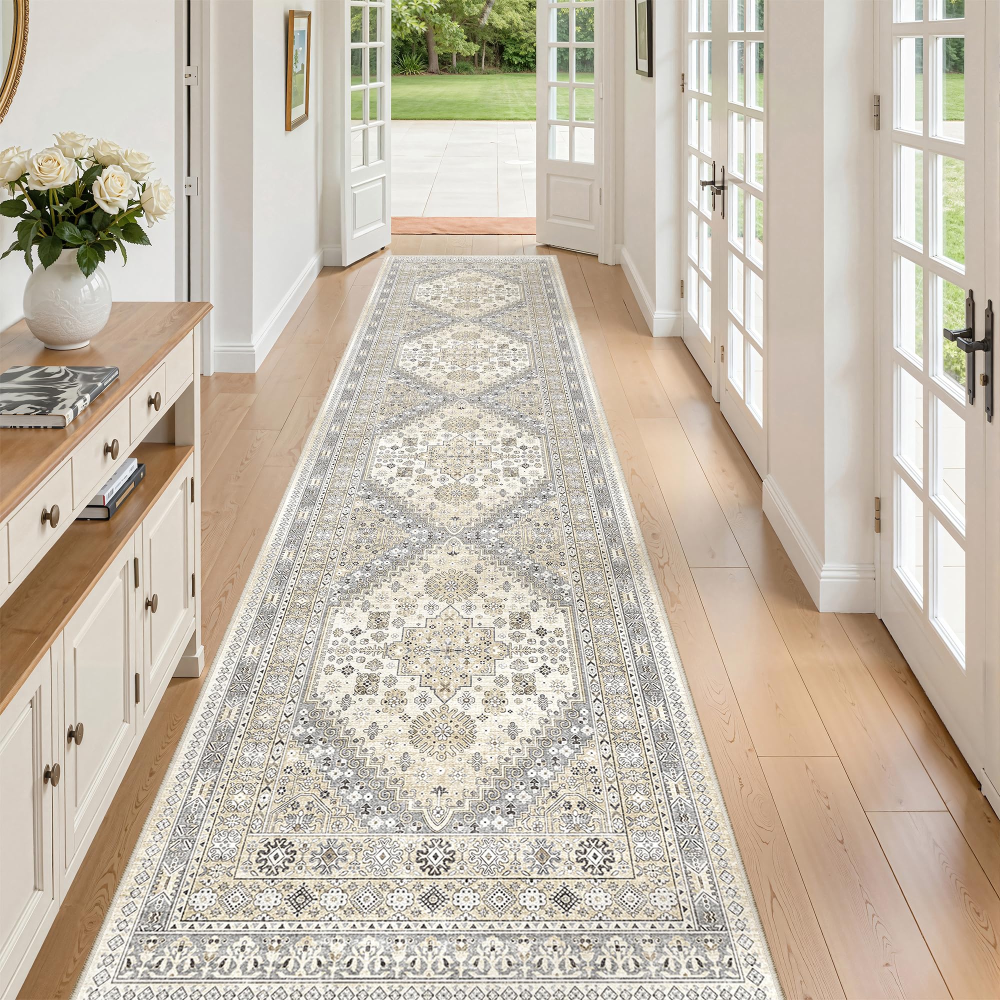 zesthome Area Rugs - Non-Slip Washable Rug