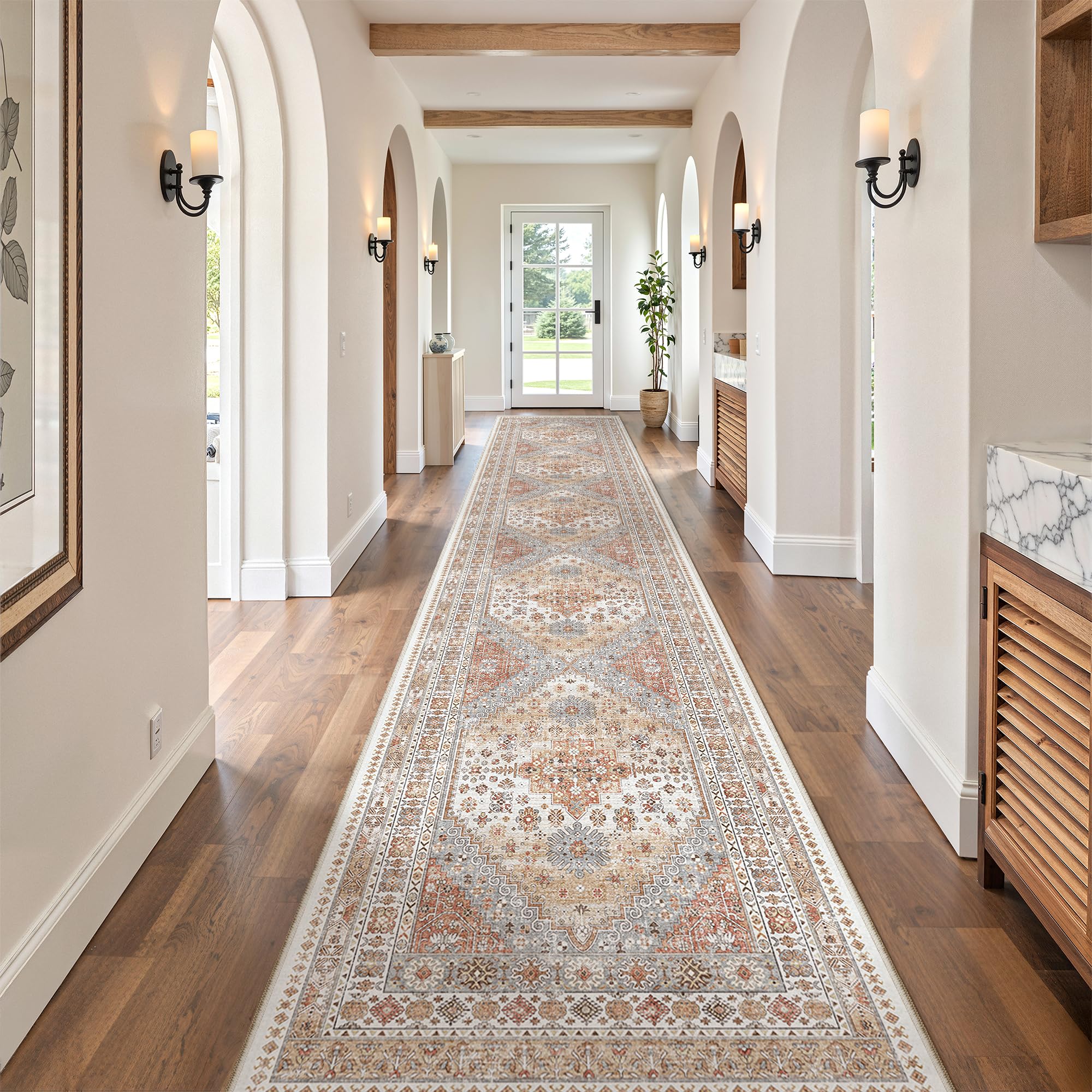 zesthome Area Rugs - Non-Slip Washable Rug