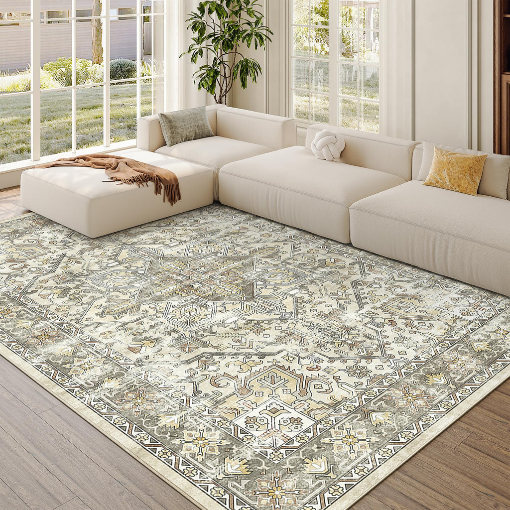 zesthome Area Rugs - Non-Slip Washable Rug