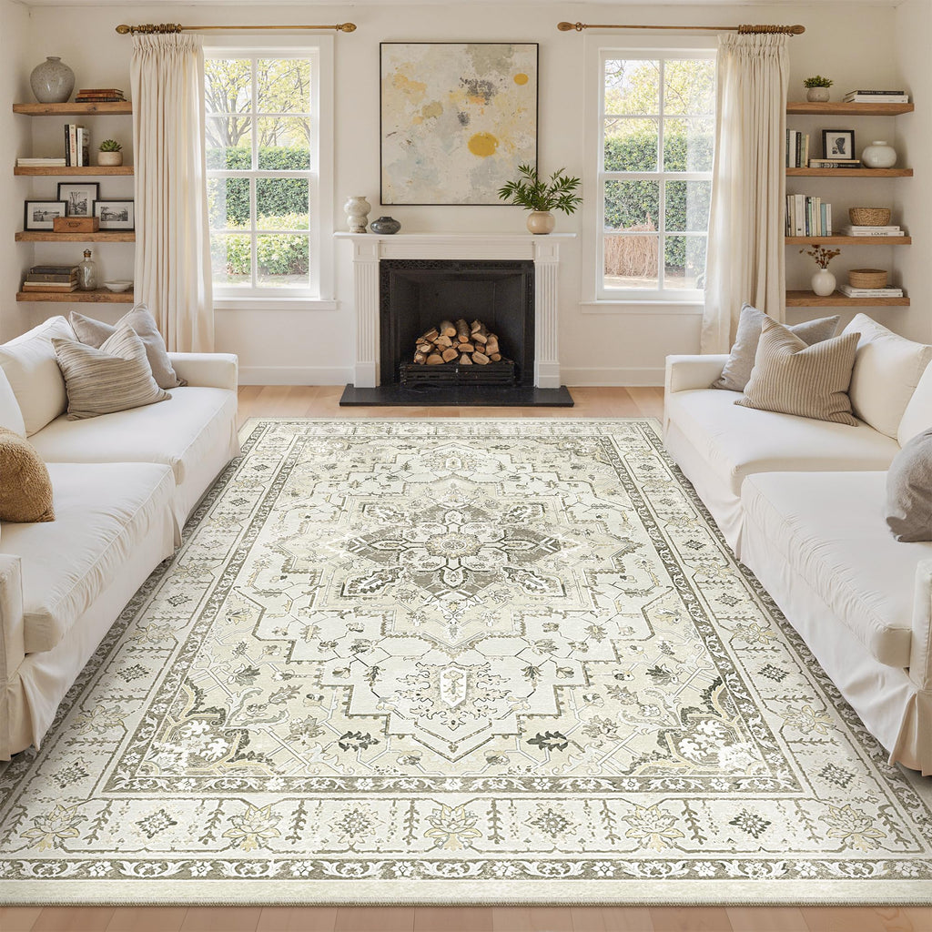 zesthome Area Rugs - Non-Slip Washable Rug